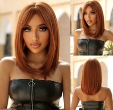 Ginger auburn short straight - ginger,
