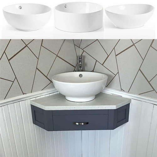 Bathroom vanity grey painted - grey,