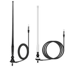 Marine Waterproof Rubber Antenna FM AM Boat Radio Aerial for Yacht ATV UTV Car 