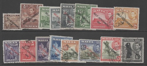 Malta sg234 1948 new - sg234/43, 1948-53