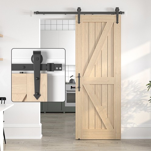 Sliding barn door kit ft - barn,