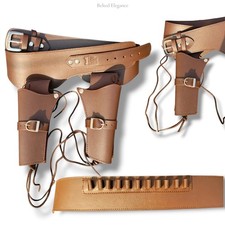 `COWBOY REVOLVER LEATHER GUN