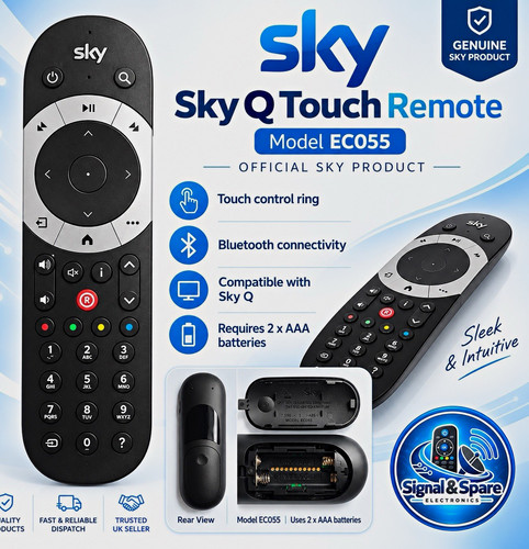 Sky touch remote control - remote,