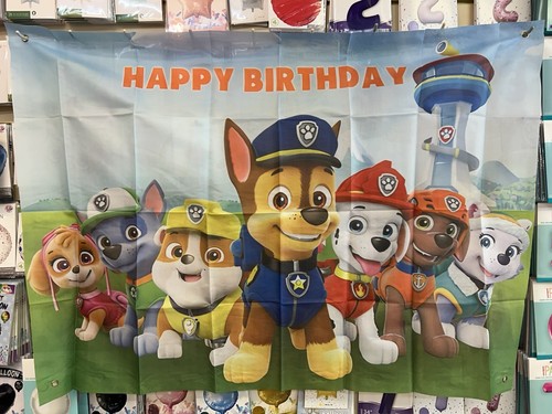 Paw patrol cloth - paw, birthday
