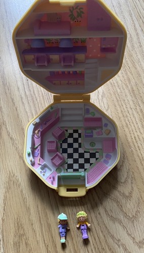 Vintage polly pocket yellow - vintage,