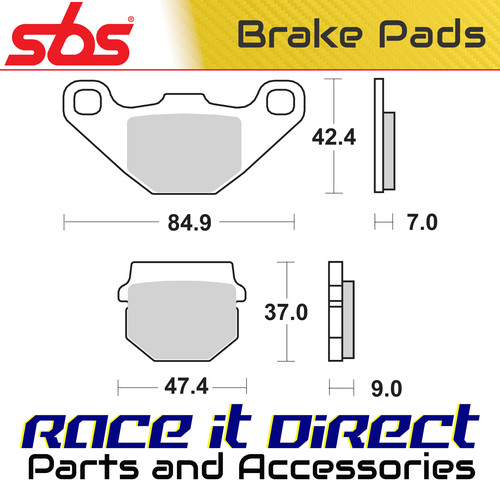 Brake pads for - scorpa, 125
