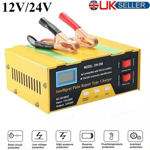 Car battery charger heavy duty - battery,