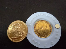 sovereign coin tool checker genuine half full gold bullion proof silver FREE P&P