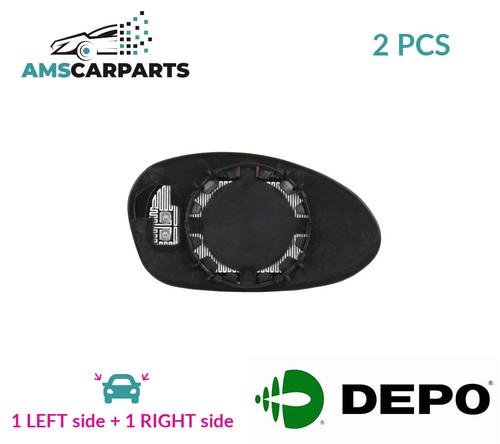 Rear view mirror glass - rear,
