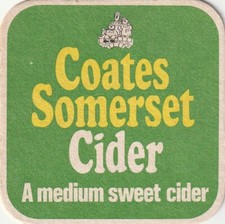 BEER MAT - COATES CIDER -