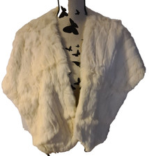 LUXURY FAUX-FUR SHOULDER WRAP/STOLE - NEVER WORN