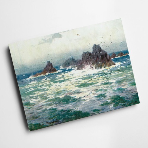 Print vintage cornwall - a4,