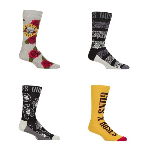 Guns roses socks cotton - guns,