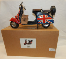 LESSER & PAVEY METAL ORANAMENTAL SCOOTER UNION JACK LAMBRETTA VESPA BNIB