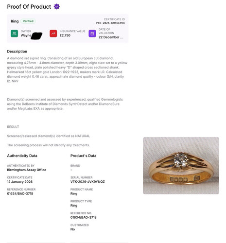 18ct yellow gold - yellow, ring