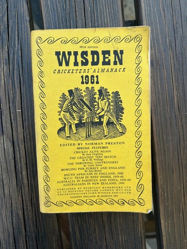 Wisden cricketers almanack - wisden, cricketers'