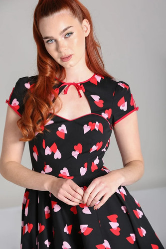 Hell bunny confetti dress 2xl - confetti,