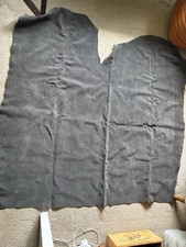 Whole hide suede leather - of,