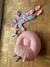 Designafriend Blow Up Chair Bundle With Onsie And Slippers