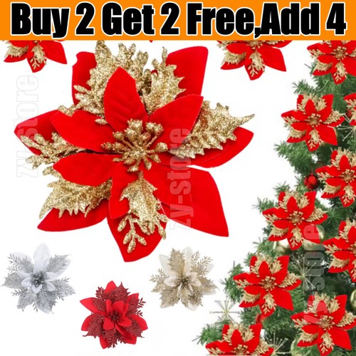 Christmas large poinsettia - christmas,