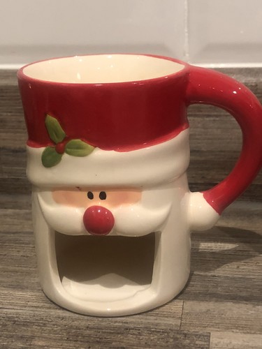 Christmas ceramic santa - santa, claus