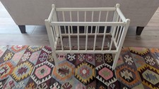 Vintage Wooden Dolls Cot.