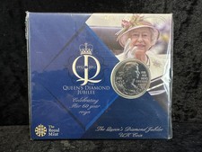 Great Britain, £5 Coin 2012 (QEII Diamond Jubilee), Unc in Royal Mint Pack