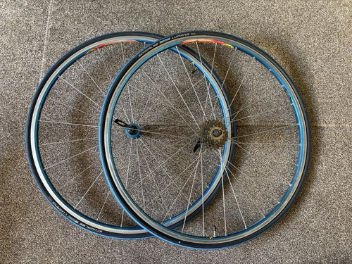 Mavic cosmos blue rims with - blue,