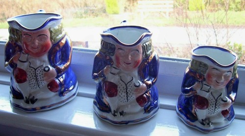 Gaudy welsh allertons - welsh, set