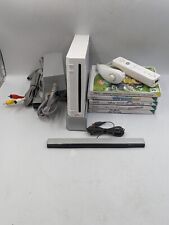 Nintendo Wii Console with 5 Games (Warehouse Location XB30)