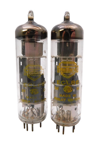 Matched pair mullard - matched, ecl86