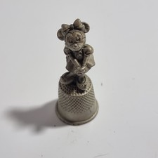 Thimble Pewter Minnie Mouse By Disney