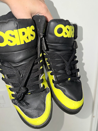 Osiris nyc black - osiris, black/yellow