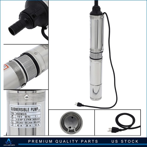 Deep well submersible pump - well, pump,