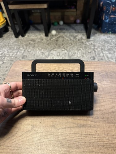 Sony radio icf - fm/am, with