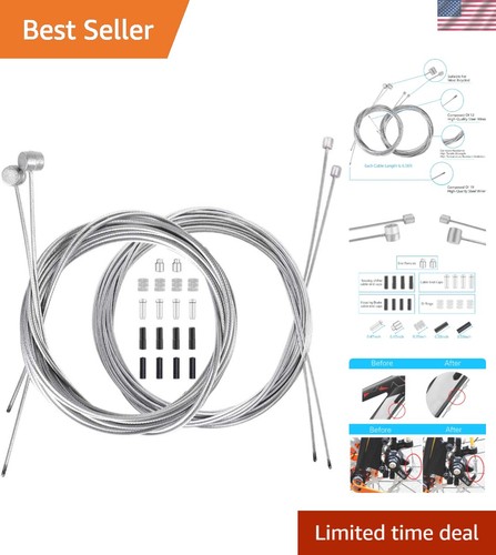 Durable pcs bike cable - 18,
