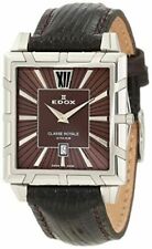 Edox Women's 26022-3-BRIN Classe Royale Ultra Slim Women's Quartz Watch 