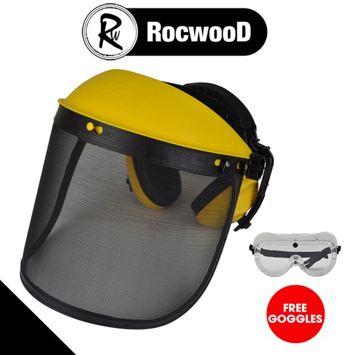 Face shield ear defenders and - face,