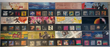 Royal Mail Stamps Presentation Packs Year 1999 X12 + Millennium Miniature Sheets