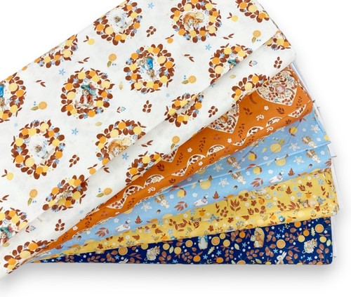 Peter rabbit fabric autumn - rabbit,