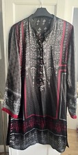 Women’s Pakistani Designer Limelight Shirt Kurta Dress Medium Size