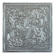 Faux ceiling tiles Metallic wall panel decor for Cafe PL62 antique tin 10pcs/lot