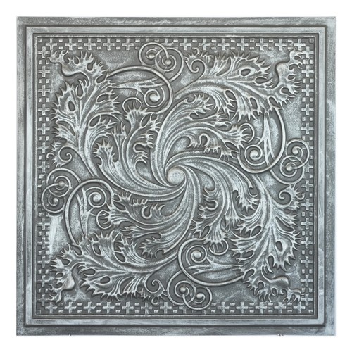 Faux ceiling tiles metallic - faux,