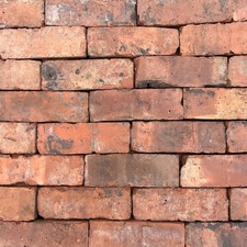 Reclaimed Barnstock Brick Slips - Cut From Reclaim Bricks - Per 1/2 SQM