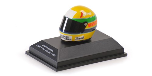 Minichamps helmet ayrton - 1/8,
