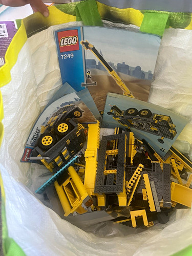 Lego city 7249 mobile crane - city,