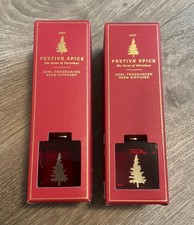 Next Home Festive Spice 40ml Fragranced Reed Diffuser Set of 2 New