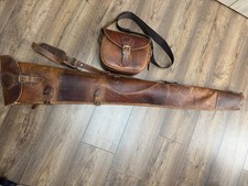 Cartridge bag leather gun - bag, slip