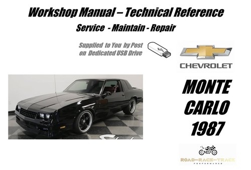 Chevrolet monte carlo service - chevrolet,