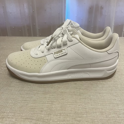 Puma california white leather - california,